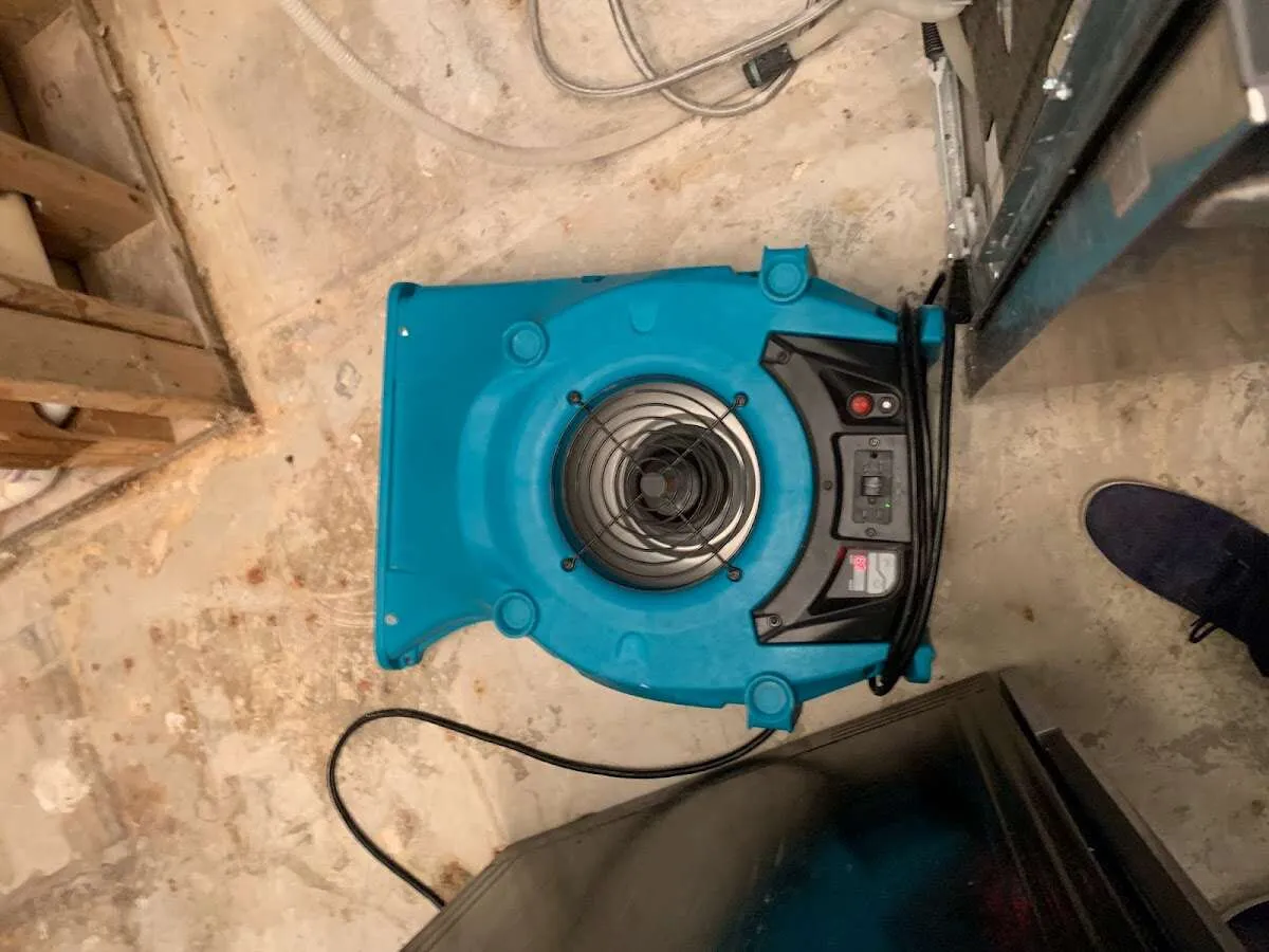 Air mover drying equipment for Mold Remediation & Removal in North Tustin